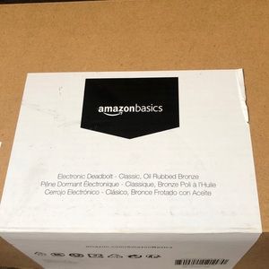 New Amazon Basics Electronic Deadbolt